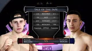 Noah Bellini vs Wesley Roger - 2nd ROUND KNOCKOUT