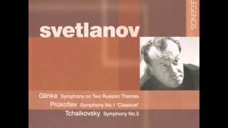 Glinka Symphony on Two Russian Themes