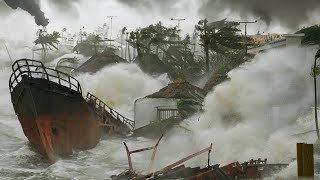 Nature takes revenge! Typhoon Doksuri strikes Fujian, China!