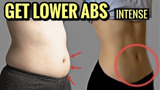 10 Min LOWER ABS Workout Intense | burn lower belly fat, NO equipment