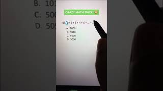 How To Add Numbers From 1 To 100 In 5 Seconds