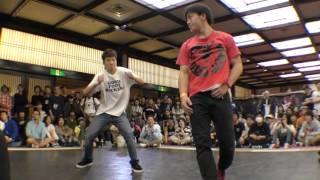 Yu-ki(九州男児) vs YOSHIKI(GOOD FOOT) BEST8 BREAK / DANCE@LIVE 2016 PRE FINAL