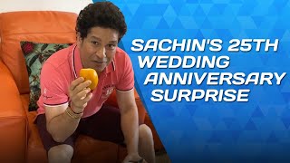 Sachin Tendulkar’s 25th Wedding Anniversary Surprise