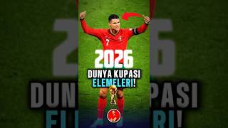 2026 DÜNYA KUPASI ELEMELERİ 🇹🇷 Türkiye #dünyakupası #futbol #holidayswithyoutube