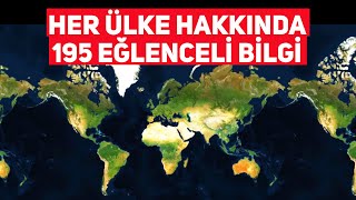 Her Ülke Hakkında 195 EĞLENCELİ BİLGİ | Bölüm 1