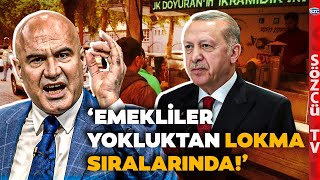 Emekliler Bedava Yemek İçin Sosyal Medyadan Böyle Haberleşiyormuş! Turhan Çömez Anlattı!