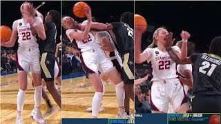 Hollingshed FACEPALMS Brink, So She FIRES The Ball At Her! | #2 Stanford vs Colorado, Pac-12 Tourney