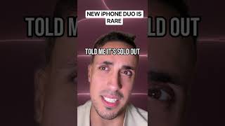 New iPhone Duo Is Rare 😭