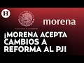 ¿Ya no se elegirán jueces por voto? Morena acepta hacer 2 cambios a reforma al PJ