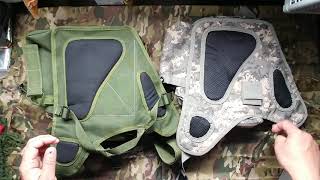 Сравнение / Comparison Maxpedition Jumbo Versipack VS UTG Multi-Functional Tactical Messenger Bag