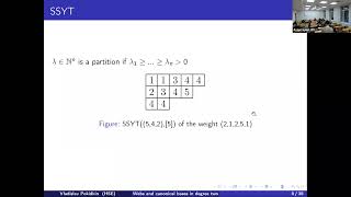 Combinatorics of invariants: Vladislav Pokidkin