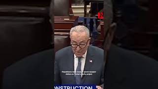 Chuck Schumer Slams Republicans Backing Trump's Ballroom Plans