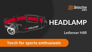 Headlamp Ledlenser H8R - 600 lm, 150 m, up to 120 h of operation