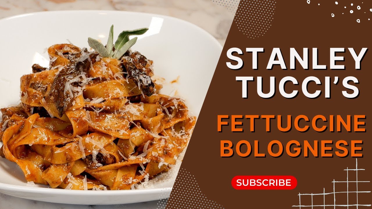 The Best Fettuccine Alla Bolognese From Stanley Tucci's "Taste" - YouTube