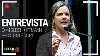 Live com Gleisi Hoffmann, presidente do PT