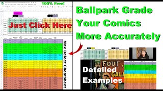 Free Comic Book Grading Tool and Max Defect Cheatsheet (In Google Sheets)