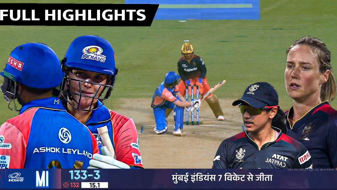 Royal Challengers Bangalore Vs Mumbai Indians Full Match Highlights ...