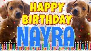 Happy Birthday Nayra! ( Funny Talking Dogs ) What Is Free On My Birthday