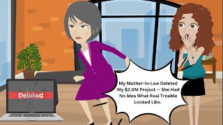 My Mother-in-Law Deleted My $2.0M Project — She Had No Idea What Real Trouble Looked Like.