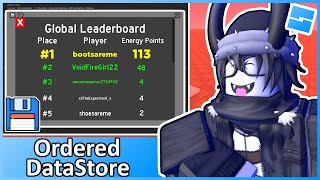 Ordered DataStore (Global Leaderboards) - Roblox Advanced Scripting #18