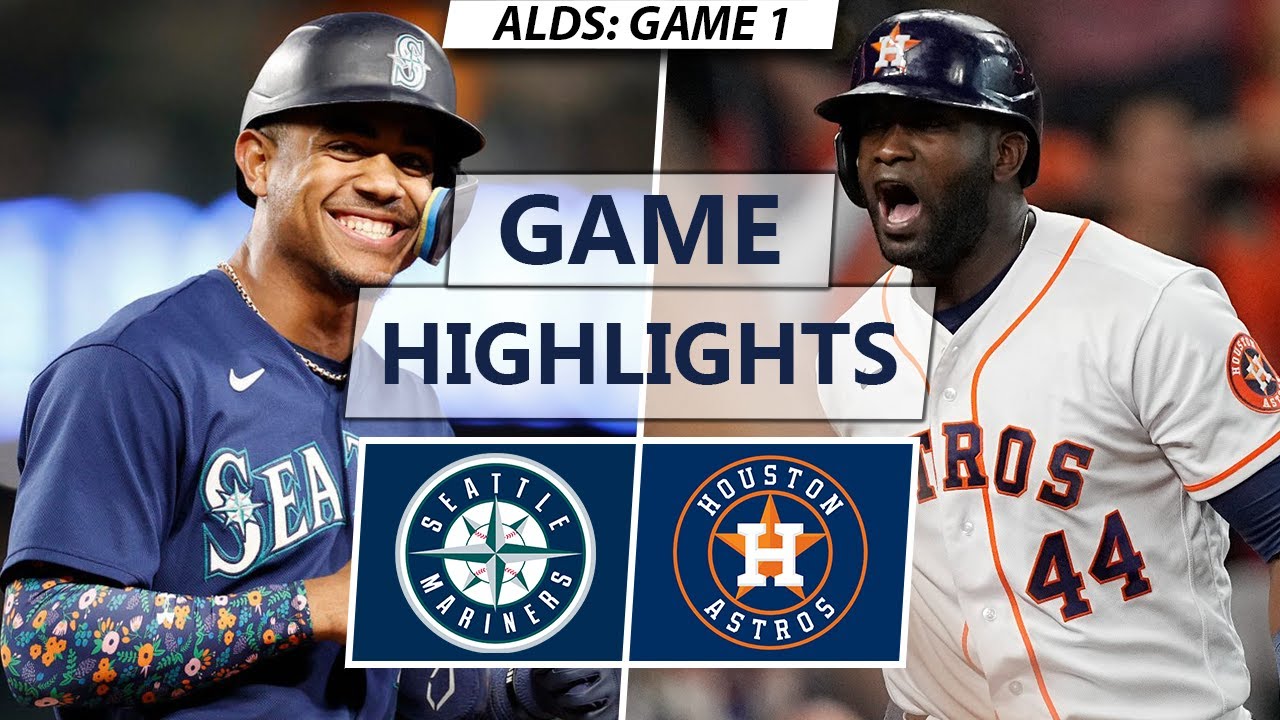 Seattle Mariners Vs. Houston Astros Highlights | ALDS Game 1 - YouTube