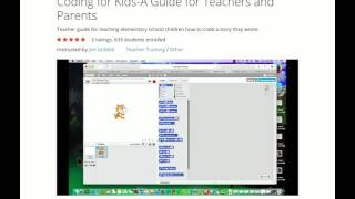 FREE Courses: Udemy: Coding for Kids