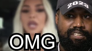 Kim Kardashian Reacts to Kanye West & His WIFE Relationship!!?!?