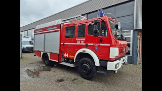 Mercedes SK/MK 1224 4X4 1996 Firetruck/ Expeditiontruck/ 14.000 KM