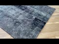 tapis patchwork grise 22889