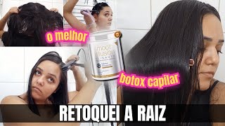 RETOQUEI A RAIZ | Meu alisamento com botox Smooth Infusion Probelle