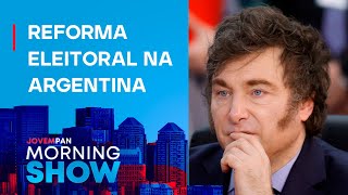 Javier Milei quer menos VERBA PÚBLICA e mais PRIVADA no FINANCIAMENTO de CAMPANHAS; ENTENDA