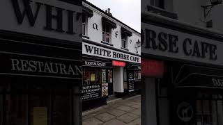 CATCH OF THE DAY 🐟 AT THE WHITE HORSE CAFE ,THIRSK NORTH YORKSHIRE.