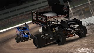 World of Outlaws Sprint Cars | Battle for Position at Eldora