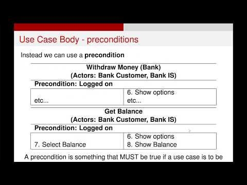 What is a postcondition in a use case?