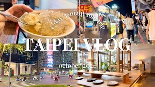 【Taipei Vlog】ひとり旅DAY1/初台湾/ホステル/豆花