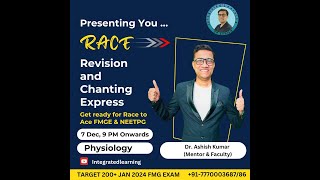 PHYSIOLOGY -1  RACE BY DR ASHISH