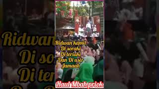 NYELEKIT!! Ridwan Kamil Di Soraki Di Teriaki Di Usir Jamaah Saat Sambutan Pada Acara Haul Mbah Priok