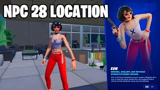 NEW Evie NPC 28 Location | Fortnite Update 21.20