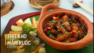 Cách Làm Thịt Kho Mắm Ruốc - Món Ngon Gia Đình - Cooky TV
