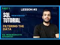 PostgreSQL TUTORİAL for Beginners #3 - FILTERING THE DATA (PART 1)