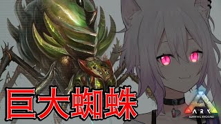 【ARK】初ボス戦～巨大蜘蛛討伐～【遊笑-yue- / VTuber】