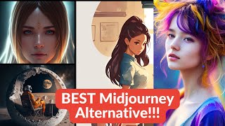 MidJourney AI Alternative with Free, Unlimited Images!
