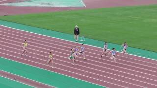 女子100m_B決勝_第72回札幌支部高校陸上20190522