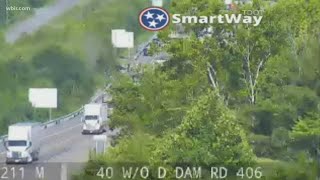 Man dead, three hospitalized including child after I-40 crash in Sevier County