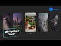 3D Flip Card Slider with Swiper JS |  HTML CSS Swiper JS #swiperjs