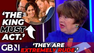 'RUDE' Meghan Markle and Prince Harry GRILLED by Angela Levin for 'PLAYING royals' on Columbia tour