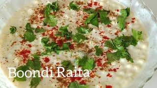 Boondi Raita Recipe ।। Bengali ।। বুন্দি রায়তা রেসিপি।