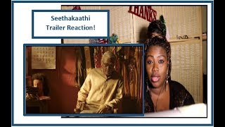 Seethakaathi Official Trailer Reaction | Vijay Sethupathi | Balaji Tharaneetharan