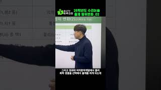 26학년도 수리논술 변화 촐제범위_02 #이루리학원 #수리논술