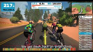 Zwift Race Cat D 1.0 - 2.5wkg